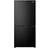 Hisense PureFlat RQ5P470SAFD American Fridge Freezer Black, Silver, Stainless Steel