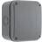 Masterplug Small Exterior Junction Box Grey