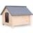 NOVECRAFTO Wooden Insulated Dog House