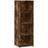 vidaXL 846387 Smoked Oak Book Shelf 124cm