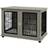 Pawhut Indoor Dog Crate Furniture End Table with Soft Washable Cushion 60x73.5cm