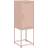 vidaXL Tall Pink Storage Cabinet 39x107cm