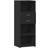 vidaXL 846167 Black Skænk 45x124cm