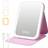 Shein LED Makeup Mirror Portable Travel Lighted Beauty Mirror Color Lighting Dimmable Touch Rechargeable Tabletop LED Folding Cosmetic Vanity Mirror