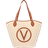 Valentino Bags Covent Naturale Woven Shopper Bag - Cuoio