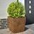 vidaXL Garden Planters 2 Pcs 50x50x50 Cm Weathering Steel