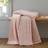 Catherine Lansfield Raschel Velvet Touch Blankets Pink (170x130cm)