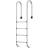 vidaXL Pool Ladder 184.5cm