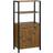 Loft24 Brayden Brown/Black Opbevaringsskab 60x125cm