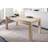 Massivmoebel24 Solid Wood White Dining Table 90x140cm