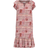 Co'Couture Sunrise Crop Tie Line Dress - Bubblegum