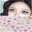 Shein Women's Sparkling Glitter And Facial Jewel Decoration