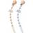 Shein 2pcs Baby Silicone Pacifier Clips, Baby Teething Toys Chew Dummy Holder Infant Nipple Holder Baby Accessories