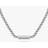 HUGO BOSS Men's Sphere Metal Beads Necklace, Silver
