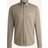 BOSS Regular-fit shirt in anti-wrinkle cotton Beige