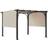 OutSunny Outsunny Outdoor Retractable Pergola Garden Sun Shade Patio Canopy