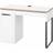 IKEA Micke White/Anthracite Skrivbord 50x105cm