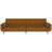 vidaXL 337590 Brown Sofa 220cm 2 personers