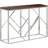 vidaXL 349997 Silver/Brown Avlastningsbord 30x110cm