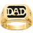 Bagatela Dad Ring - Gold/Onyx/Diamonds