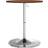 vidaXL Solid Oak Dark Brown Barbord 60cm