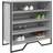 vidaXL 848652 Grey Sonoma Shoe Rack 80x78cm