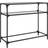 vidaXL 846026 Transparent Avlastningsbord 35x98cm