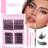Shein Eu/Us New Arrival 96/156/240 Cluster Eyelash Extension Kit With Glue, Tweezers, Pink Tray Natural, Thick, D/L Curl, Single, Cluster And Cross Design