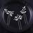 Shein 3pcs Water Drill Hair Pin Set For Bridal Headpiece & Wedding Dress Decoration Elegant Boho