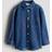 H&M Boys Blue Cotton denim shirt 1½-2Y