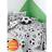 Catherine Lansfield Football Soft Cosy Fleece Duvet Cover Grey (199.9x)
