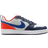 Nike Court Borough Low Recraft GS - Midnight Navy/Team Orange/Light Silver/Hyper Royal