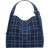 Kate Spade Knott Denim Check Medium Crossbody Tote - Indigo Multi