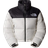 The North Face Women's Nuptse Short Jacket - White Dune/TNF Black