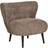 House Nordic Covelo bouclé, brun/sort Loungestol 73cm