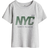 H&M Cotton Jersey T-shirt - Light Gray Melange/Nyc (1239088008)