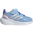 adidas Infant Runfalcon 5 - Glow Blue/Silver Metallic/Clear Pink