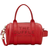 Marc Jacobs The Leather Mini Duffle Bag - True Red