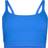 Zizzi Leo Structure Bikini Top - Blue