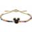 Baublebar Mickey Mouse Disney Tennis Bracelet - Gold/Multicolour