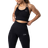 ICANIWILL Define Seamless Sports Bra - Black