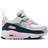 Nike Air Max 90 EasyOn TDV - White/Pink Foam/Armory Navy/Wolf Grey