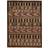 RugVista Classic Afghan Fine Brun, Svart, Grön 155x210cm