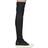 Rick Owens Knee High Stocking Sneaks - Black/Milk