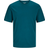 Jack & Jones Plain Round Neck T-shirt - Green/Deep Teal