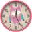 vidaXL 4008399 Pink Wall Clock 25.5cm