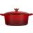 Le Creuset Cerise Signature Cast Iron Round med låg 22cm