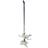 Rosendahl Karen Blixen Dancing Angel Silver Plated Christmas Tree Ornament 7cm