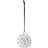 Rosendahl Ball Flower Silver Plated Christmas Tree Ornament 6.5cm