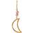 Stine A Bella Moon Earring - Gold/Coral